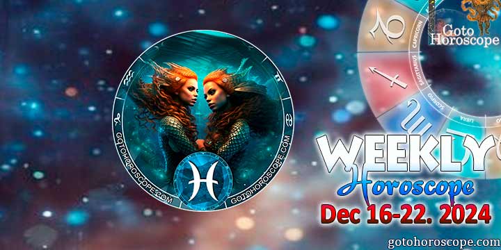 Pisces week horoscope December 16—22, 2024