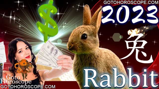 Free: Happy Chinese new year 2023 Zodiac sign, year of the Rabbit