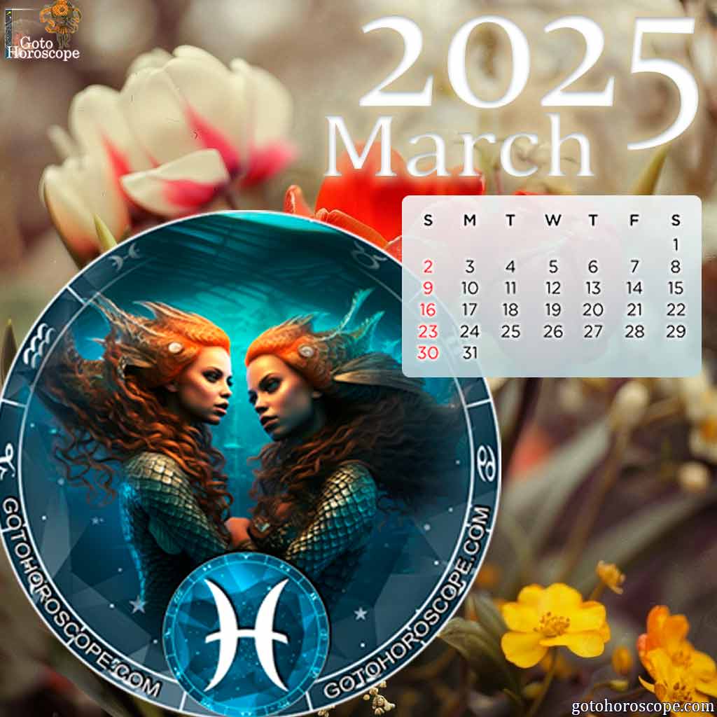 March 2025 Pisces Monthly Horoscope