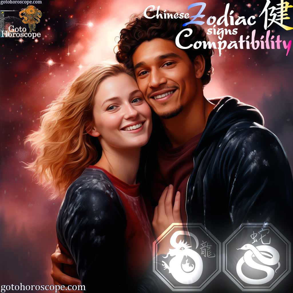 Dragon and Snake Chinese Zodiac Compatibility Horoscope, Year of Dragon and Year of Snake