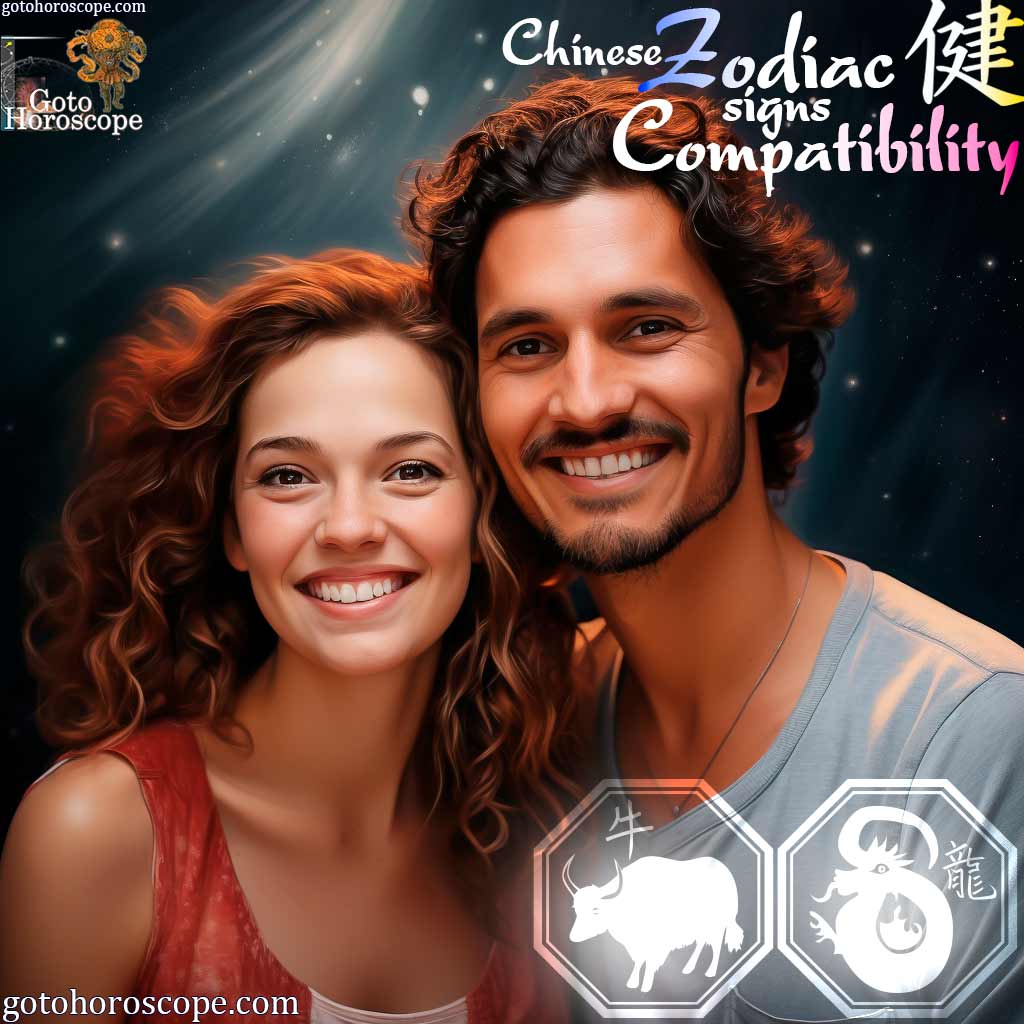 Ox and Dragon Chinese Zodiac Compatibility Horoscope, Year of Ox and