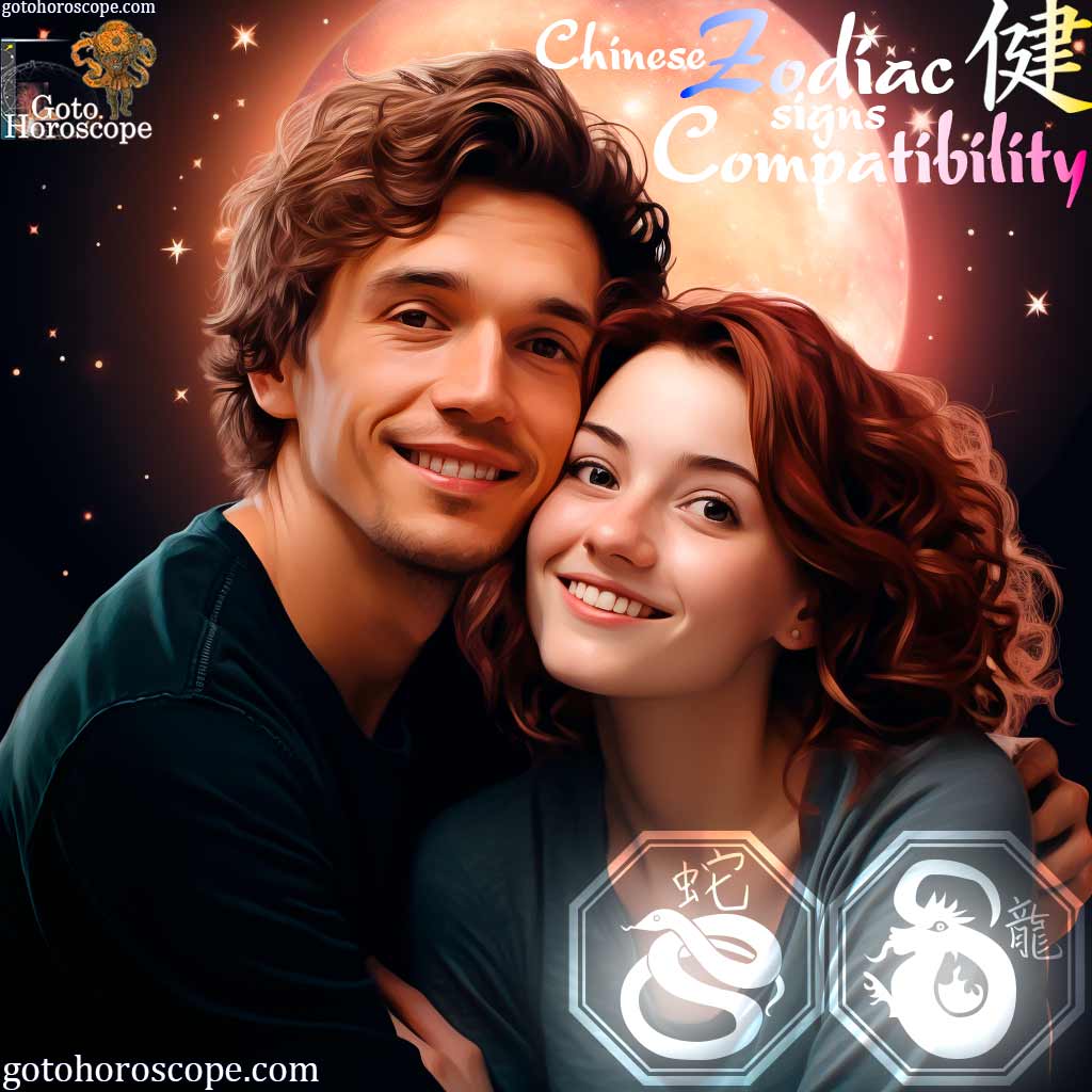 Snake and Dragon Chinese Zodiac Compatibility Horoscope, Year of Snake